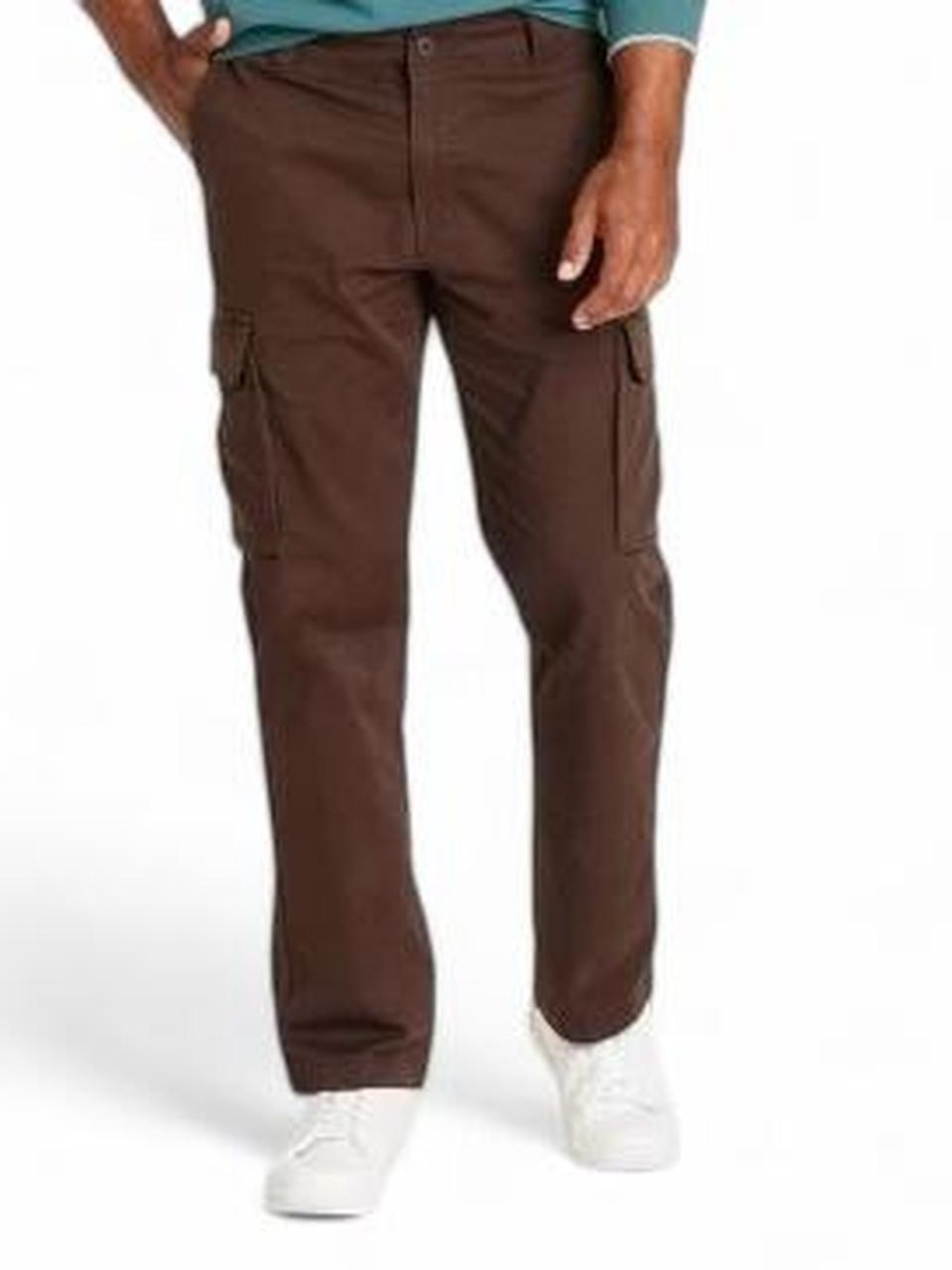 Ben Sherman Brown Cargo Pants — Straight Leg